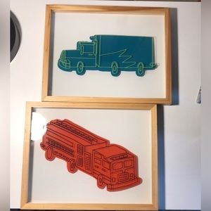 Target Truck Wall Art